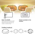 thumbnail image 5 of Yuyamidu Bear Car Window Sun Shades for Kids Bee Sunshade for Car Window Baby Automotive Window Sunshades for Sun Protection Cute Car Side Window Sun Visor, 5 of 7