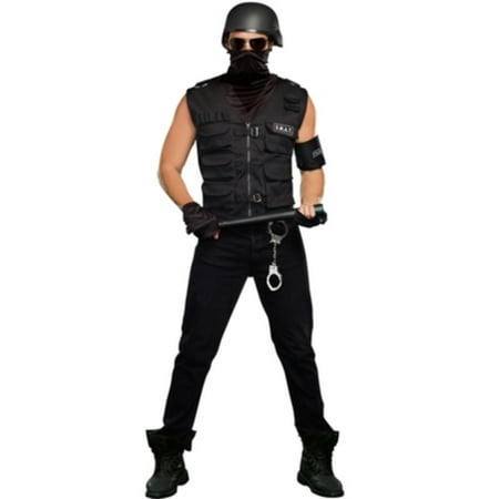 Mens Special Ops Costume 9444 by Dreamgirl Black