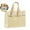 Clear, variant on WNFJR Transparent PVC Document Bag for Exams, Waterproof Study File Organizer with Snap Closure, Storage Tote for Papers & Tutoring Materials
