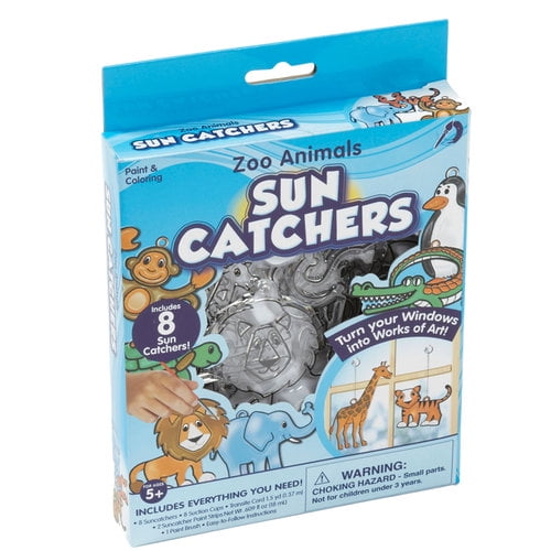 Go Create Zoo Animals Sun Catchers Set, 1 Each Go Create Zoo Animals Sun Catchers Set, 1 Each
