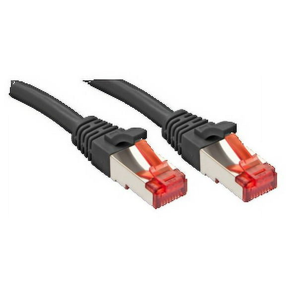 Cat.6 S/FTP cable, black, 5m