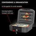 thumbnail image 3 of SentrySafe Fire Safe, Waterproof Fire Resistant Chest, 0.28 Cubic Feet, Medium, CHW20221, 3 of 6