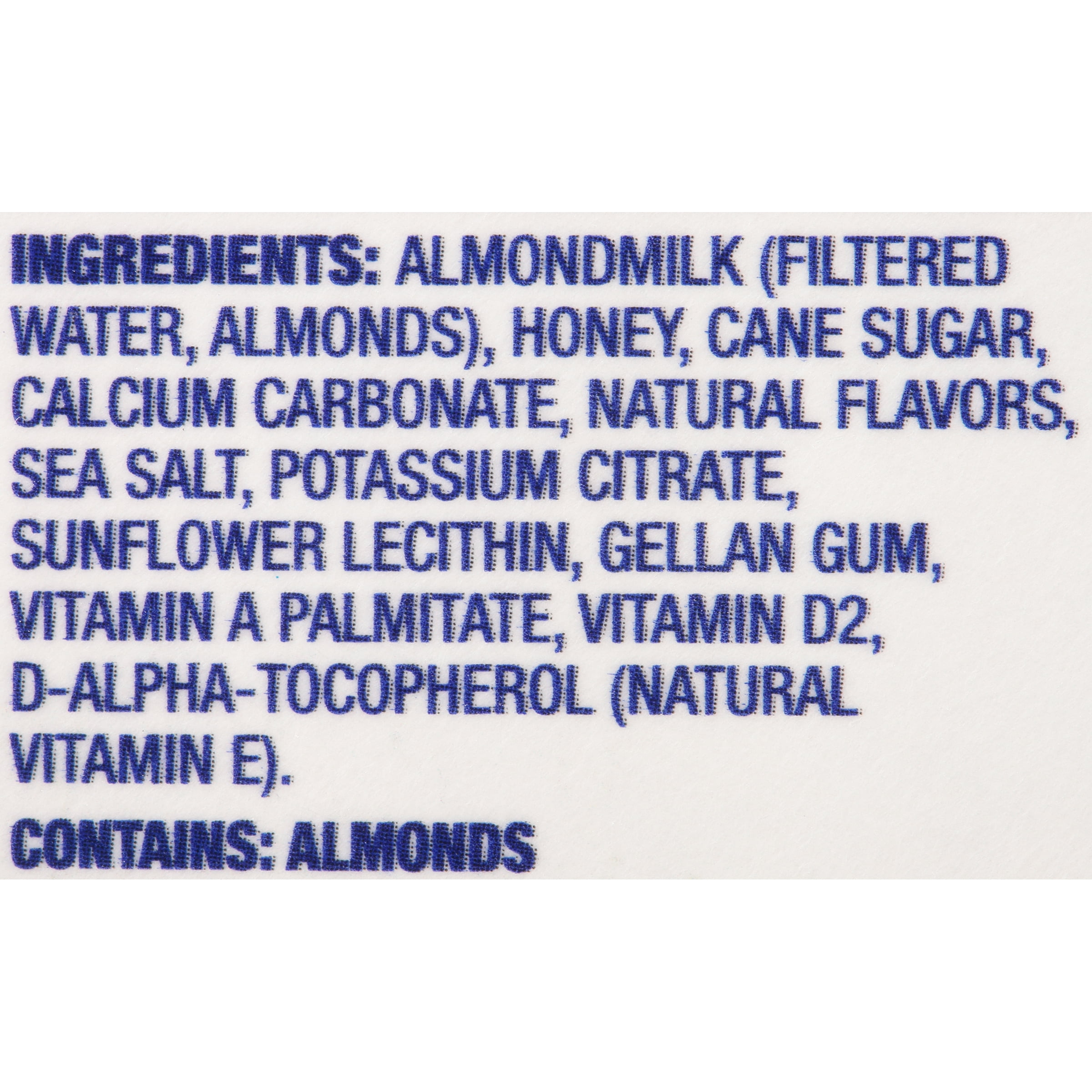 Almond Breeze Hint of Honey Vanilla Almond Milk, Half Gallon