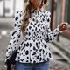 thumbnail image 2 of Ronda Masajeadores de cuello mujeres blusa moda casual transpirable elegante manga larga femenina superior para ir compras trabajo blanco M, 2 of 6