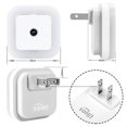 thumbnail image 3 of LED Night Light Lamp with Smart Sensor Dusk to Dawn Sensor, Daylight White, 0.5W Plug-in, 6-Pack, 3 of 3