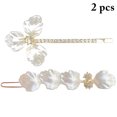 thumbnail image 2 of Hair Clips Minimalist Elegant: 2PCS Rhinestone Hair Barrettes Hair Accessories, 2 of 9