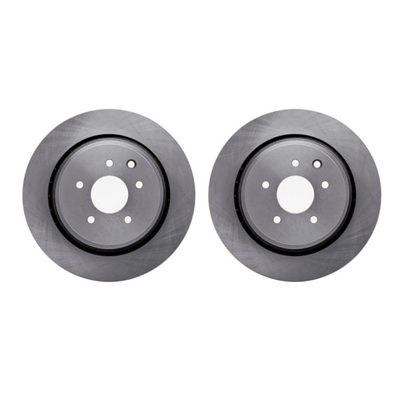 Dynamic Friction Company Rear Brake Rotors 6002-68010
