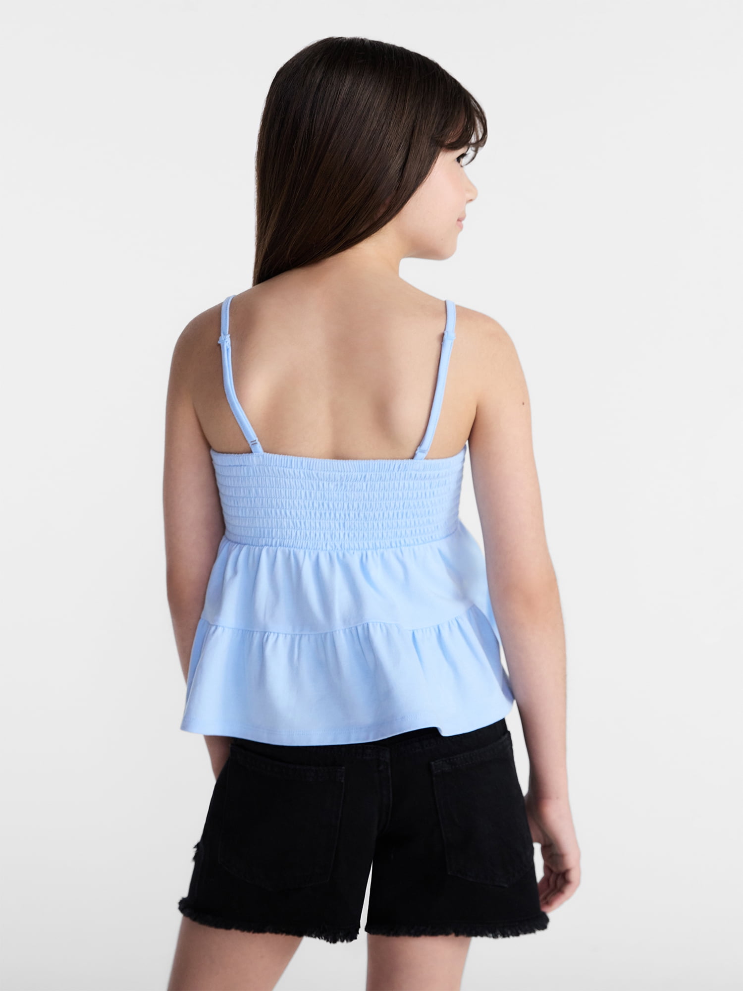 Weekend Academy Girls Tiered Tank Top, Sizes 4-18