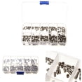 thumbnail image 3 of FUEENIRVA Metric Screw Kit 200Pcs Hex Socket Head Screws for Precision Instruments and Meters Silver Carbon Steel, 3 of 8