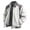 29#Light Gray, variant on Mens Jacket Fall Winter Warm Windbreaker Casual Full Zip Coats with Pockets Brown M