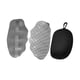 thumbnail image 4 of 2 almohadillas para levantamiento de pesas, agarres para entrenamiento, agarres para dominadas, antideslizantes con estuche de EVA. Gris, 4 of 9