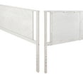 thumbnail image 6 of Christian Queen Size Headboard, Rustic, Solid Wood Bedroom Furniture, White, 6 of 11