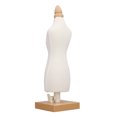 thumbnail image 1 of Forma De Vestido Femenino De 12,2 Pulgadas De Alto, Construida Con Lona, ​​acero Inoxidable, ABS, , 31x9,5 Cm, ​​​​Base De Resistente, Adecuada Para Coser Y Hacer Patrones,, 1 of 7