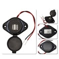 thumbnail image 2 of Misright Charging Adapter with Waterproof Caps for Motorcycle Boat Campers Vehicles, 2 of 8