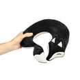 thumbnail image 5 of RRCSS Travel Pillow Cartoon Airplane Fox Animal U-Shaped Neck Pillow Plush Fur Warm And Comfortable Luggage Pillow Suitable For Airplane Car Train, 5 of 5
