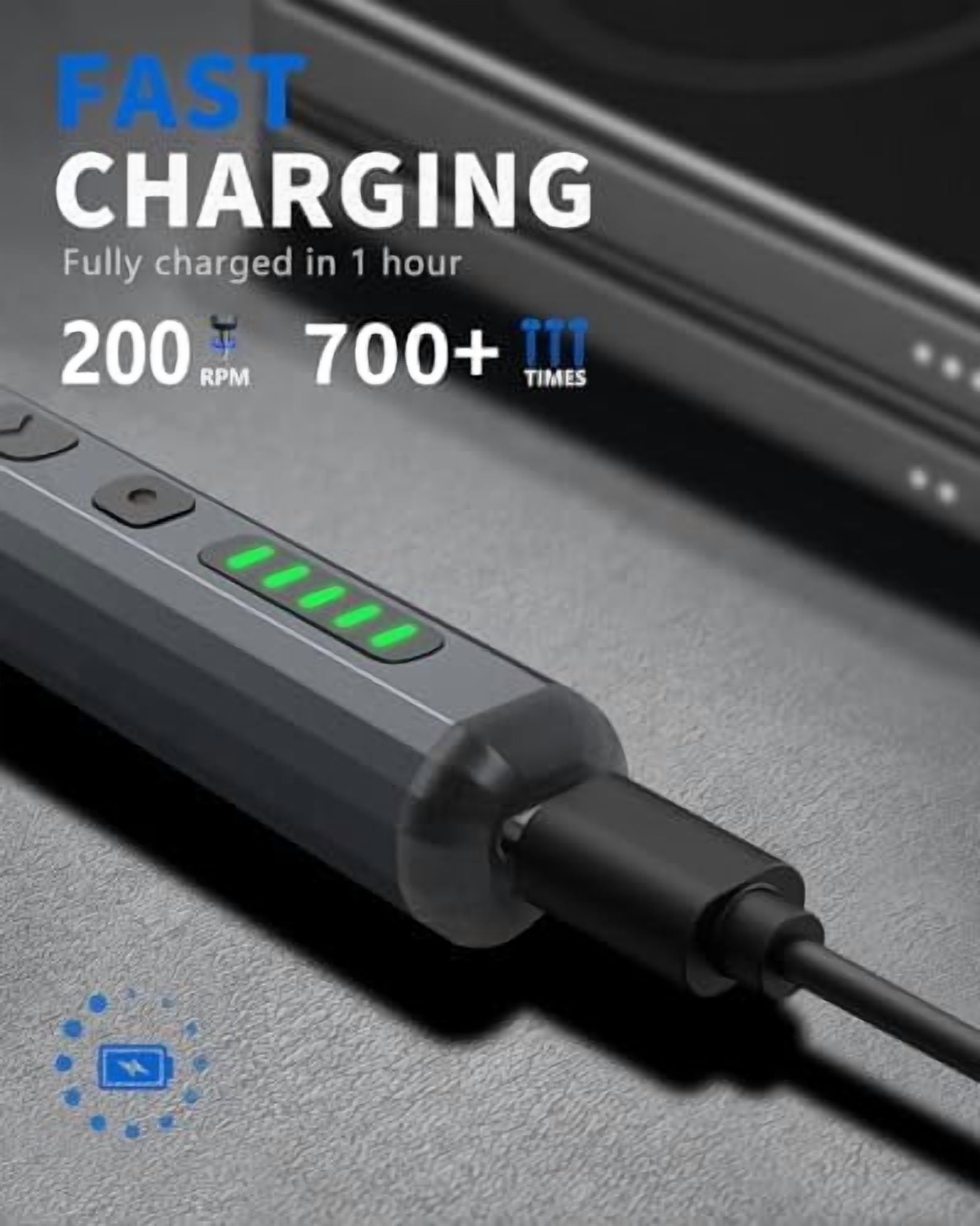 Mini Electric Screwdriver Set 140-IN-1:  Small Electric Screwdriver Cordless - 5 Torque Settings, 120 Precision Bits, LED Light, Magnetic Power Screwdriver Repair Tool Kit for PC RC Electronics