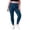 Blue, variant on Womens Plus Size Ankle Jeans High Waisted | Pull On, Curvy Skinny Jeggings, Stretchy Slim Fit, With Pockets