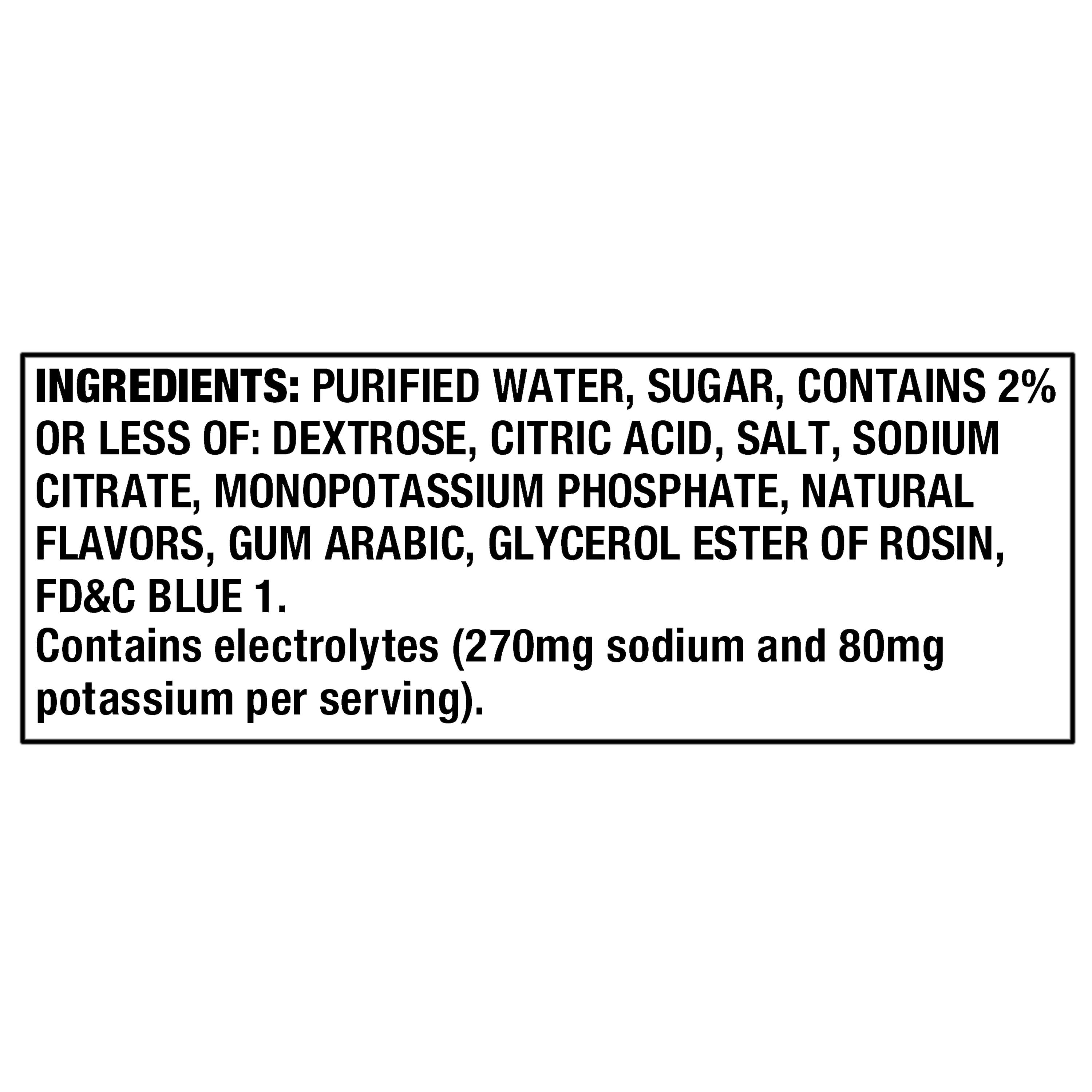Great Value Sports Hydration Drink, Mixed Berry, 20 fl oz, 8 Bottles