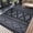 Black & Grey-6' X 9' (Rectangular), variant on Outdoor Rug Waterproof 10x14 Ft Reversible Plastic Straw Boho Patio Indoor Carpet Rv Mat Outside For Camp Picnic Balcony Deck Backyard Black & Grey