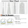 thumbnail image 3 of Wycnly Push Up Bra for Women Plus Size Compression Comfy Breathable Lace Bra Ladies Seamless Full Coverage Full Figure Bras Women's Sports Bras Bras, 3 of 6