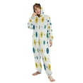 thumbnail image 5 of Vzayyk 4T-14Y Size Aviliable Cozy One-Piece Footless Sleeper Pajama Dots in Yellow and Green, 5 of 8