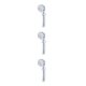 thumbnail image 2 of Cabezal de ducha Wosthever redondo multimodos ajustable plateado, 2 of 6