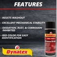 thumbnail image 4 of Dynatex Red Grease 12 oz Aerosol Can - Multi-Purpose, Extreme Pressure, 0°F to 400°F, Water Resistant, For Bearings Hinges Hitches Fifth Wheels (2-Pack), 4 of 9