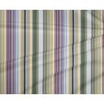 thumbnail image 3 of Tissu Lycra de Polyester de Pomme Imprimé à Rayures Multicolores Tissu à Coudre BTY 56 Pouces de Large, 3 of 3