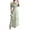Z24Light Green, variant on Women Floral Cottagecore Dress Chiffon Puff Sleeve Maxi Ruffled Corset Dress Yellow M