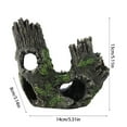 thumbnail image 4 of Raíz de Tronco de Árbol de Madera Artificial Para Acuario, Accesorios para Acuario, Cueva para Pecera, Adornos para Pecera, 4 of 7