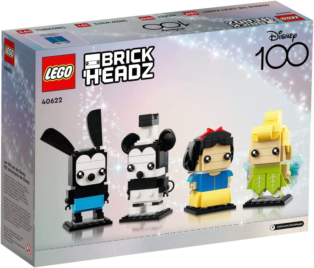 automatisk Leeds Forpustet Lego 40622 Brickheadz Disney 100th Celebration - Walmart.com