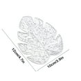 thumbnail image 3 of Vwrxbz Monstera Mat PVC Coaster Heat Insulation Placemat Creative Cup Mat Holiday Gift, 3 of 8