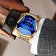 thumbnail image 3 of Binbond Hombres Reloj de Cuarzo Estilo Diamante de Lujo Relojes de Pulsera Impermeables Regalo, 3 of 5