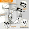 thumbnail image 3 of 1/2 Inch PEX Cinch Clamp Ring, Cinch Crimp Ring Cinch Clamp, Single Ear Hose Clamp for PEX Fitting C, 3 of 5