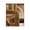Southwestern, Geometric, Brown Curved Strokes, variant on Stupell Industries Modern Southwestern Inspired Pattern Canvas Art, 16 x 20, by Victoria Barnes