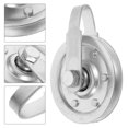 thumbnail image 1 of Luxshiny Durable Silver Garage Door Track Pulley Stationary for Smooth Quiet Door Function, 1 of 8