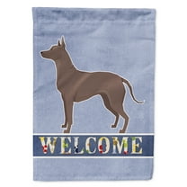 Mexican Hairless Dog Xolo Welcome Garden Flag