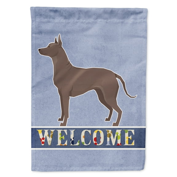 Mexican Hairless Dog Xolo Welcome Garden Flag