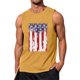 thumbnail image 1 of Mens Summer Surf Beach Tank Top Large Size Casual Breathable Sleeveless Top Loose Print Tank Top Man Shirt M, 1 of 4