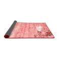 thumbnail image 2 of Ahgly Company Indoor Round Oriental Red Industrial Area Rugs, 4' Round, 2 of 4