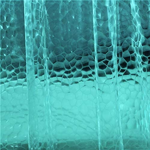 Rideau de Douche en Plastique 3D Watercube le Plus Récent (Teal)