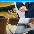 thumbnail image 5 of Unique Bargains Zipper Pulls Replacement 10 Pack Extension Cord Handle Extender for Luggage Backpacks Jackets Fluorescent Green, 5 of 5