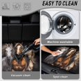 thumbnail image 5 of Qpednta Western Horse Cargo Liner Floor Mat Universal Fit 29"x39", All Weather Anti-Slip Rear Trunk Protection Easy To Clean Car Accessories for Car SUV Sedan, 5 of 7