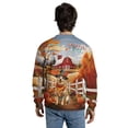 thumbnail image 5 of Thanksgiving Australian Cattle Dog Pilgrim Grateful, Thankful, Blessed Fall Welcome All Over Print 3D Sweatshirt Unisex Merch Heeler Lover Gifts - 00021, 5 of 6
