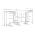 thumbnail image 3 of Better Homes & Gardens Ezra TV Stand for TV's up to 70", Light Honey finish, 3 of 8