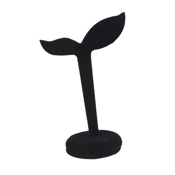 Soporte de exhibición para pendientes, adorno colgante de joyería, organizador de joyas, colgante Negro Yuyangstore Titular de la exhibición del pendiente