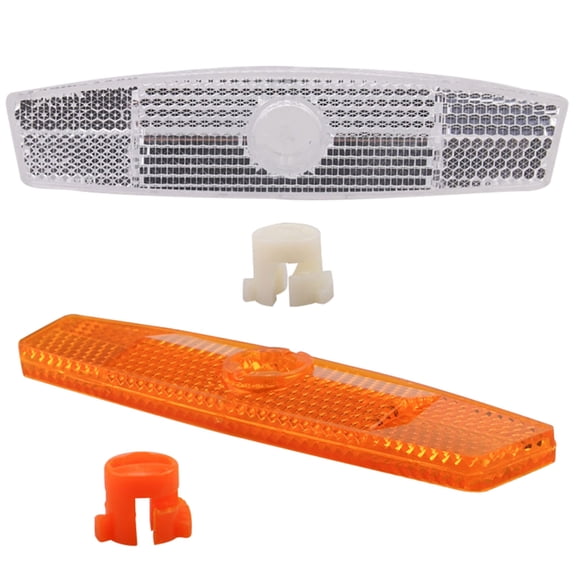 8Pcs Waterproofs Bicycles Spokes Reflectors Warning Spokes Safety Reflectors Bikes Wheel Decoratives Reflectors Cyclings Part