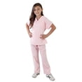thumbnail image 2 of Juego de Exfoliantes Infantiles Súper Suave Vestir para Niños (2/3, Rosa) M&M Scrubs M&M SCRUBS, 2 of 2