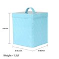thumbnail image 3 of Home Basics Grande boîte en étain, turquoise, 3 of 3