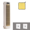 thumbnail image 1 of Portable Tower Fan - Rechargeable Battery Operated, Desktop Air Cooler, Silent Operation, Compact Space Saving Design, White, JKODE, 1 of 9